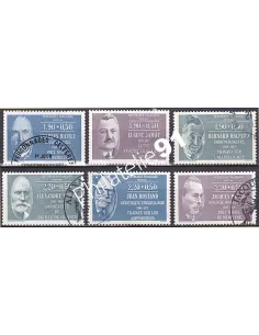 Timbre n° 2454 à 2459  oblitéré - collection timbres France