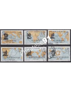 Timbre n° 2517 à 2522  oblitéré - collection timbres France