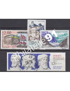 Timbre n° 2545 à 2548  oblitéré - collection timbres France