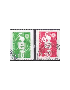 Timbre n° 2627 à 2628  oblitéré - collection timbres France