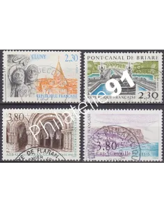 Timbre n° 2657 à 2660  oblitéré - collection timbres France