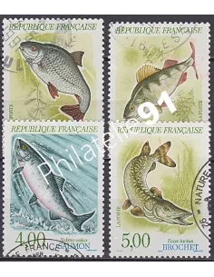 Timbre n° 2663 à 2666  oblitéré - collection timbres France