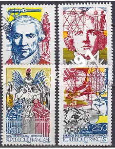 Timbre n° 2667 à 2670  oblitéré - collection timbres France