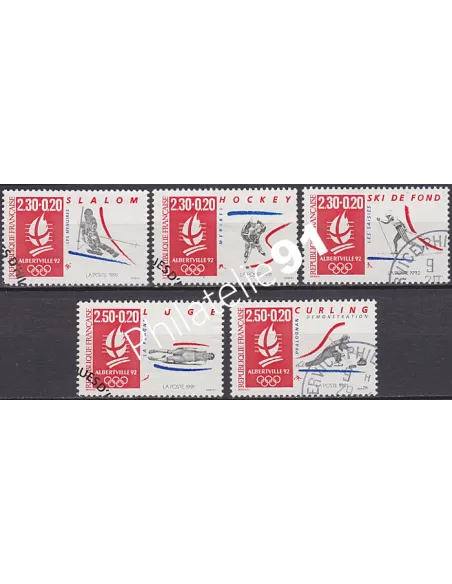 Timbre n° 2676 à 2680  oblitéré - collection timbres France