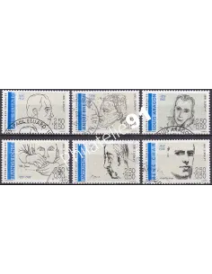 Timbre n° 2681 à 2686  oblitéré - collection timbres France