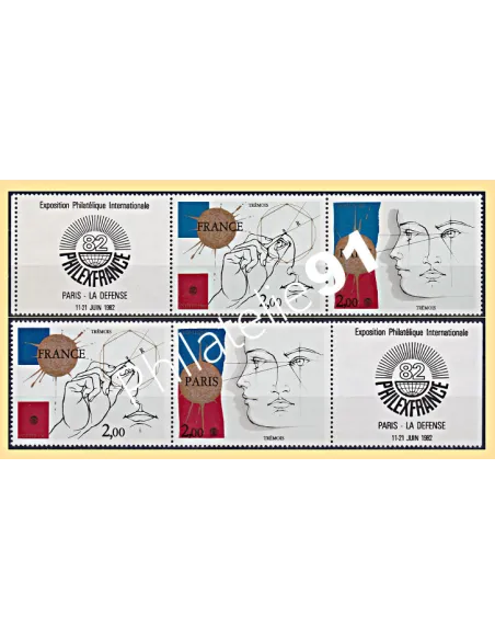 Variété sur n° P2142A,Collection timbres France