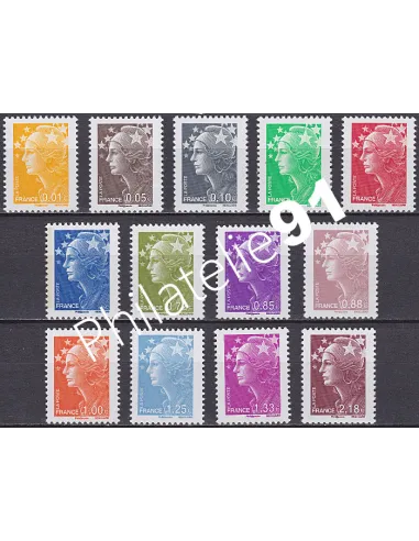 France n° 4226 à 4238,Collection timbres Promo