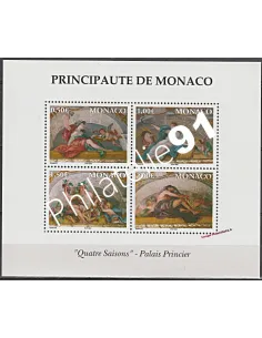 Timbres de MONACO - BF n° 87 - 4 SAISONS