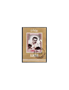 AJMAN - BF 384 - NON DENTELE - BOXE