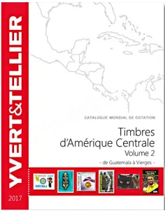 Catalogue timbres AMERIQUE Centrale 2017, catalogues philatéliques