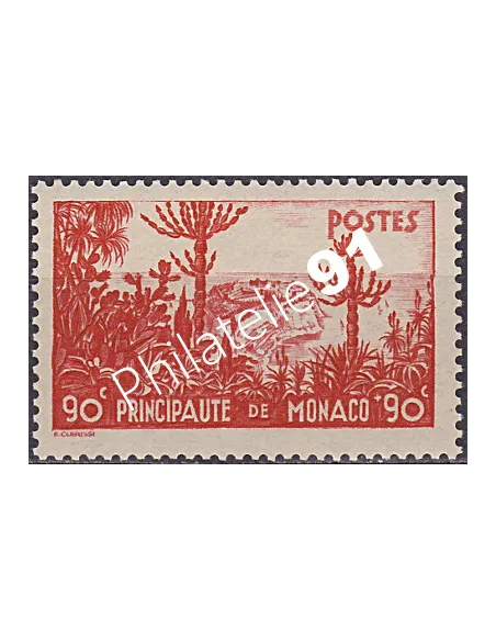 Timbre n°  136, Collection Timbres monaco