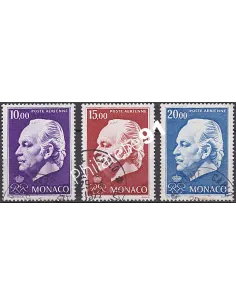 MONACO - P.A. n° 97 à 99 oblitérés - Collection timbres Monaco