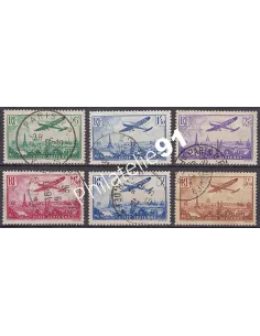Timbre Poste Aérienne n° 8 à 13 - Collection Timbres France