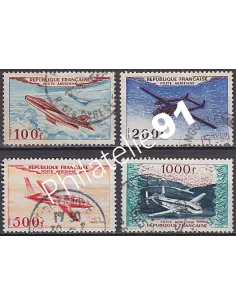 Timbre Poste Aérienne n° 30 à 33 - Collection Timbres France