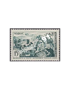 Maroc n° 330, collection timbres Colonies.