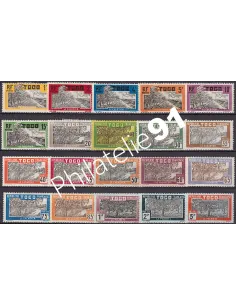 TOGO, n° 24 à143, Collection timbres Colonies