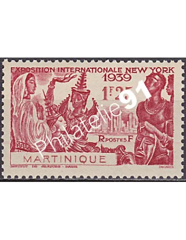 Martinique, n° 168, Collection timbres Colonies