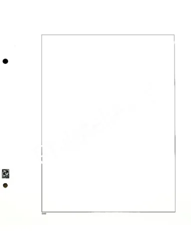 DAVO France, Feuilles blanches Luxe sans quadrillage, matériel philatélique