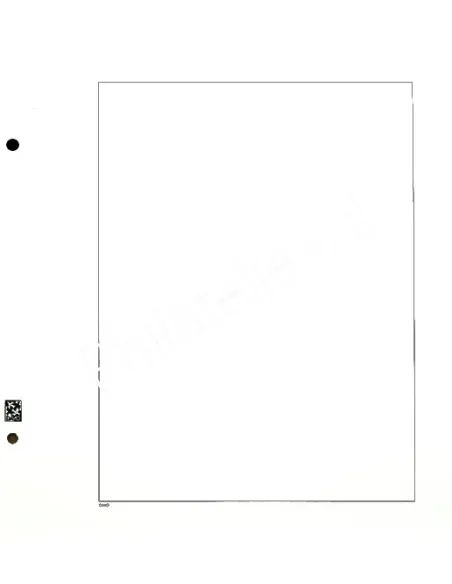 DAVO France, Feuilles blanches Luxe sans quadrillage, matériel philatélique