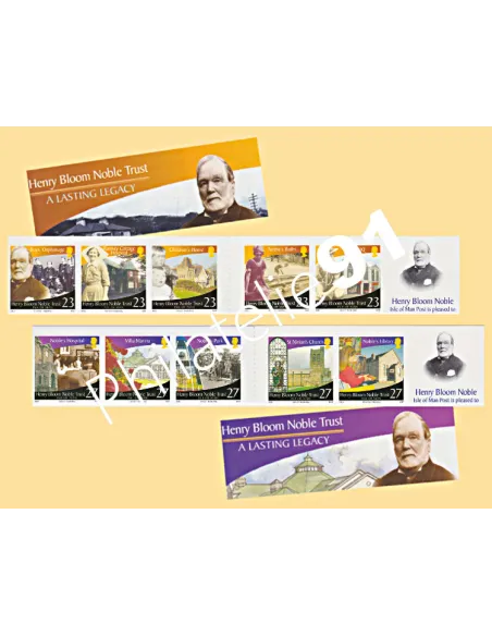 Ile de Man, Carnets de prestige n° 1113 et 1118, timbres Europe