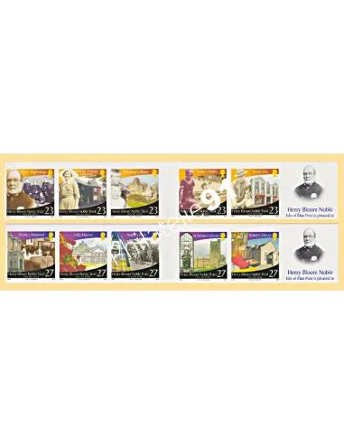 Ile de Man, Carnets de prestige n° 1113 et 1118, timbres Europe