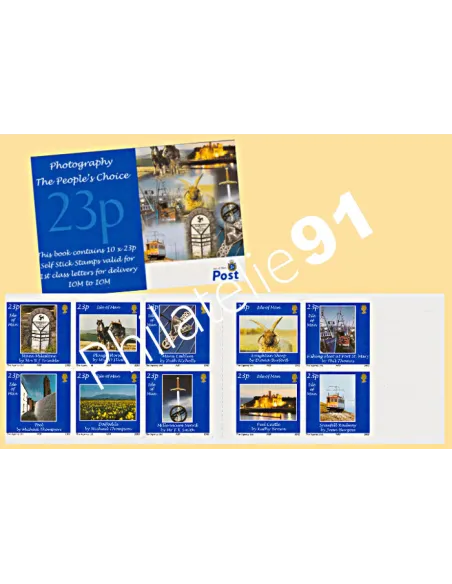 Ile de Man, Carnet de prestige n° 1043, collection timbres Europe
