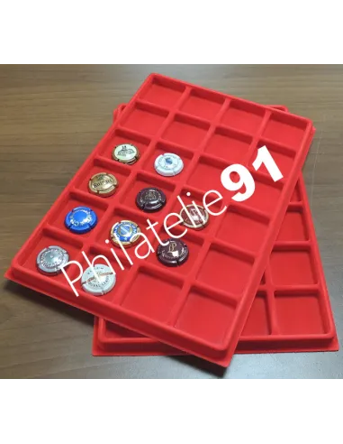 Yvert et Tellier, Plateau pour capsules,Matériel rangement champagne