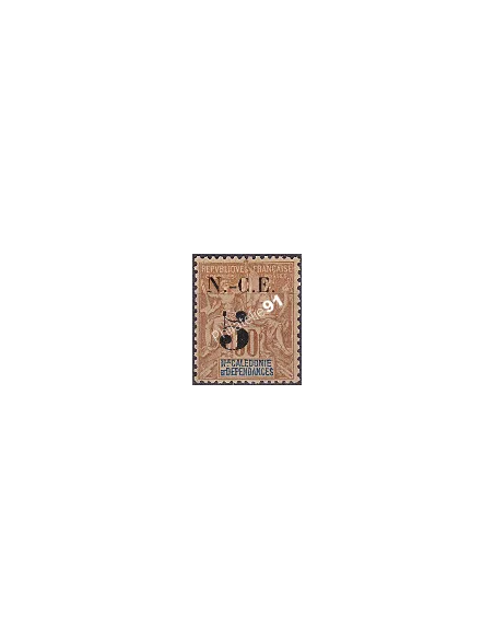 Nouvelle Calédonie n° 65, Timbres des Colonies françaises