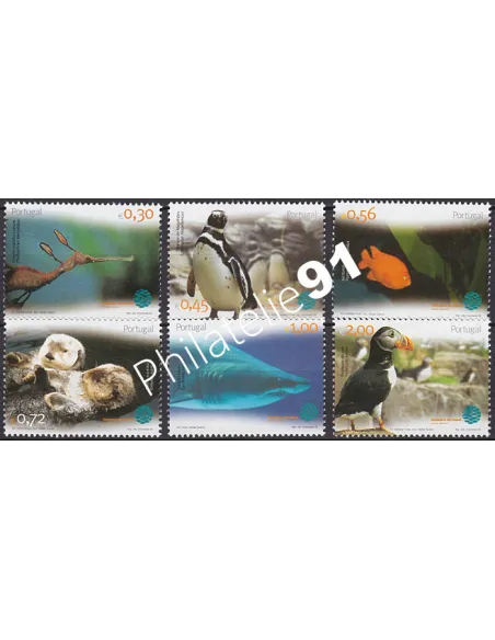 Portugal, n° 2746 à 2751, collection timbres Europe
