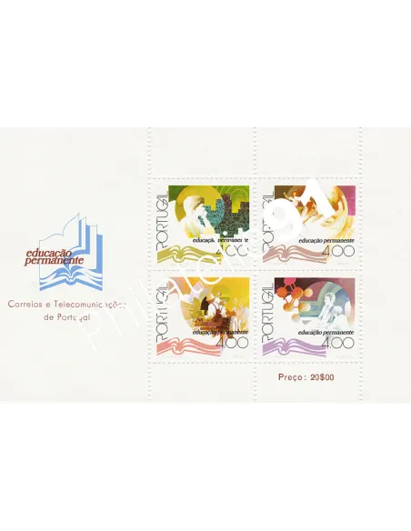 Portugal, Bloc n° 21, collection timbres Europe