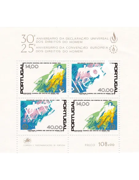 Portugal, Bloc n° 24, collection timbres Europe