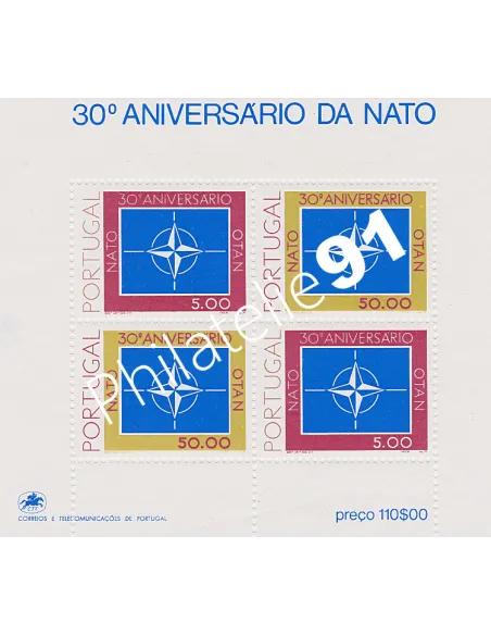 Portugal, Bloc n° 26, collection timbres Europe