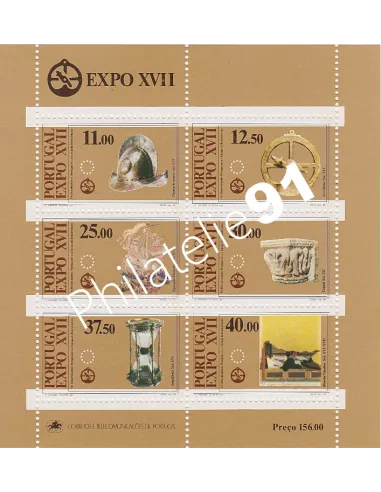 Portugal, Bloc n° 40, collection timbres Europe