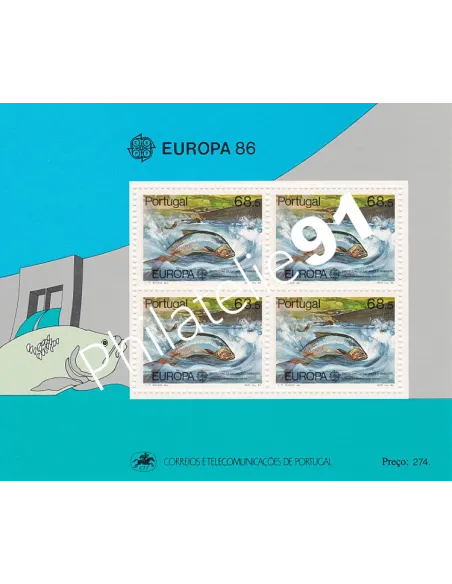 Portugal, Bloc n° 51, collection timbres Europe