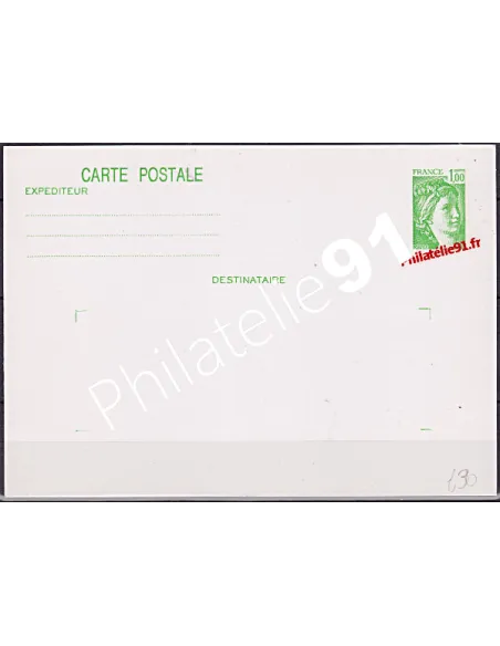 Entier Postal neuf ** - 1973-CP1.Type Sabine. Phosphore à droite.