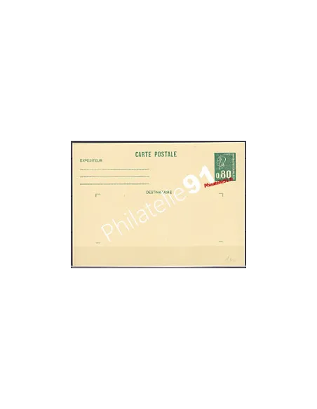 Entier Postal neuf ** - 1891-CP1.Type Bequet. Phosphore à droite.