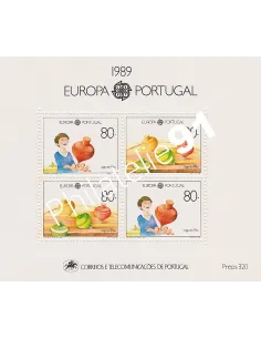 Portugal, Bloc n° 65, collection timbres Europe