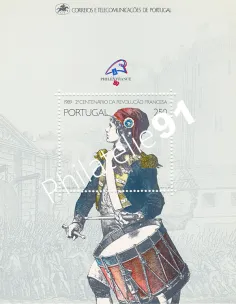 Portugal, Bloc n° 67, collection timbres Europe