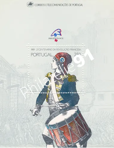 Portugal, Bloc n° 67, collection timbres Europe