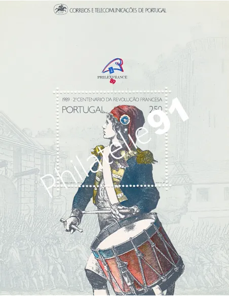 Portugal, Bloc n° 67, collection timbres Europe