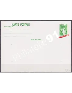 Entier Postal neuf ** - 1970-CP1.Type Sabine.1 Phosphore à droite.