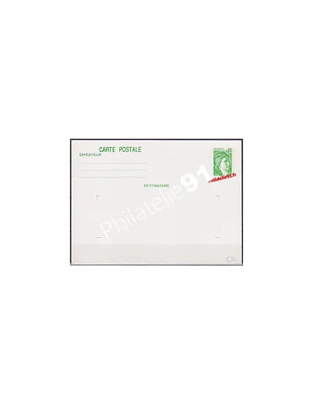 Entier Postal neuf ** - 1970-CP1.Type Sabine.1 Phosphore à droite.