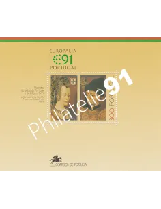 Portugal, Bloc n° 80, collection timbres Europe