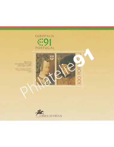 Portugal, Bloc n° 80, collection timbres Europe