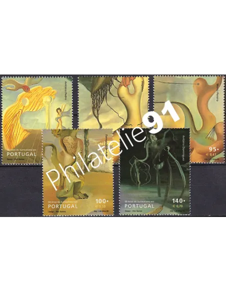 Portugal, n° 2334 à 2338, collection timbres Europe