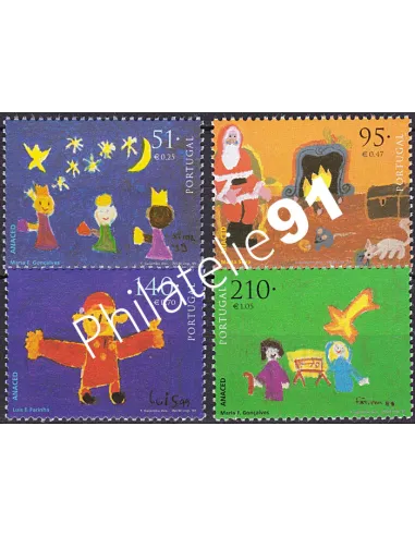 Portugal, n° 2361 à 2364, collection timbres Europe