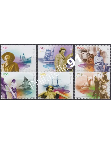 Portugal, n° 2429 à 2434, collection timbres Europe