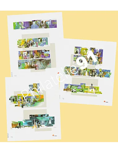 Portugal, n° 2369 à 2398 en Feuilles, collection timbres Europe