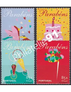 Portugal, n° 2492 à 2495, collection timbres Europe