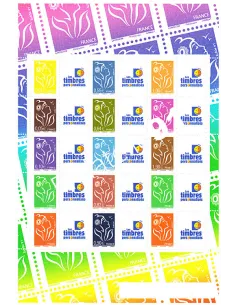 Feuille n° 3925A personnalisée,Marianne de Lamouche, timbres de France